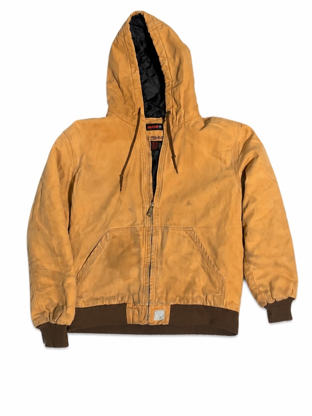 •VINTAGE• Wolverine style hooded jacket -Large-